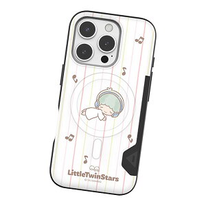 Sanrio Characters Sleeping Two Card Magnetic Bumper (MagSafe�݊�) �T�����I �L�����N�^�[ �J�[�h���[ �o���p�[�P�[�X iPhone Air 17 Pro Max 16 Plus 15 �X�}�z �P�[�X �J�o�[ �L�e�B �}�C���� �N���~ �|���|�� �L�L��