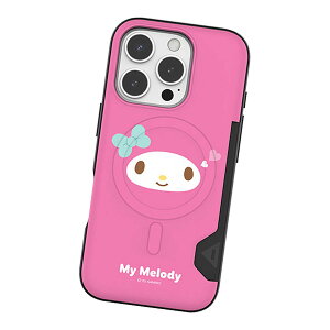 Sanrio Characters Face Two Card Magnetic Bumper (MagSafe�݊�) �T�����I �L�����N�^�[ �J�[�h���[ �o���p�[�P�[�X iPhone Air 17 Pro Max 16 Plus 15 �X�}�z �P�[�X �J�o�[ �L�e�B �}�C���� �N���~ �|���|�� �L�L���� 