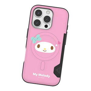 Sanrio Characters Face Two Card Magnetic Bumper (MagSafe�݊�) �T�����I �L�����N�^�[ �J�[�h���[ �o���p�[�P�[�X Galaxy S25 Ultra S24 �X�}�z �P�[�X �J�o�[ �L�e�B �}�C���� �N���~ �|���|�� �|�`���b�R �n���M