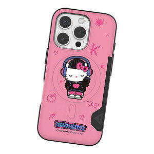 Sanrio Characters Hip-hop Two Card Magnetic Bumper (MagSafe�݊�) �T�����I �L�����N�^�[ �J�[�h���[ �o���p�[�P�[�X Galaxy S25 Ultra S24 �X�}�z �P�[�X �J�o�[ �L�e�B ����� �}�C���� �N���~ �|���|�� �v���� 