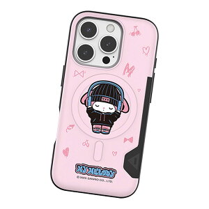 Sanrio Characters Hip-hop Two Card Magnetic Bumper (MagSafe�݊�) �T�����I �L�����N�^�[ �J�[�h���[ �o���p�[�P�[�X Galaxy S25 Ultra S24 �X�}�z �P�[�X �J�o�[ �L�e�B ����� �}�C���� �N���~ �|���|�� �v���� 
