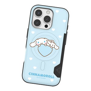 Sanrio Characters Heart Together Two Card Magnetic Bumper (MagSafe�݊�) �T�����I �L�����N�^�[ �J�[�h���[ �o���p�[�P�[�X Galaxy S25 Ultra S24 �X�}�z �P�[�X �J�o�[ �L�e�B �}�C���� �N���~ �|���|�� �V�i�����[