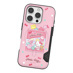 Sanrio Characters Snack Two Card Magnetic Bumper (MagSafe�݊�) �T�����I �L�����N�^�[ �J�[�h���[ �o���p�[�P�[�X iPhone Air 17 Pro Max 16 Plus 15 �X�}�z �P�[�X �J�o�[ �L�e�B �}�C���� �N���~ �|���|�� �V�i����