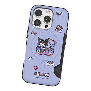 Sanrio Characters Music Two Card Magnetic Bumper (MagSafe�݊�) �T�����I �L�����N�^�[ �J�[�h���[ �o���p�[�P�[�X iPhone Air 17 Pro Max 16 Plus 15 �X�}�z �P�[�X �J�o�[ �L�e�B �N���~ �|���|�� �V�i�����[�� �|�`