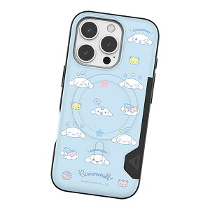 Sanrio Characters Lovely Pattern Two Card Magnetic Bumper (MagSafe�݊�) �T�����I �L�����N�^�[ �J�[�h���[ �o���p�[�P�[�X Galaxy S25 Ultra S24 �X�}�z �P�[�X �J�o�[ �L�e�B ����� �}�C ���� �f�B �N���~ �|���|