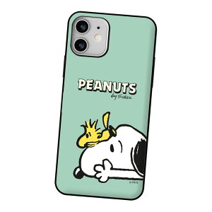 Snoopy and Woodstock Card Door Bumper s[ibc LN^[ J[h[ op[P[X iPhone Air 17 Pro Max 16e 16 Plus 15 14 SE3 13 mini 12 SE2 8 7 P[X Jo[ Peanuts Xk[s[ Ck EbhXgbN  