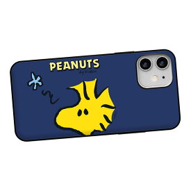 Snoopy and Friends Big Face Card Door Bumper ピーナッツ キャラクター カード収納 バンパーケース iPhone 15 Plus Pro Max 14 SE3 13 mini 12 SE2 11 XS XR X 8 7 ケース カバー Peanuts スヌーピー イヌ ウッドストック 鳥 サリー ルーシー 可愛い かわいい