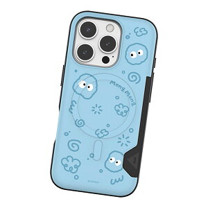TryCozy Mongmong Doodle Two Card MagSafe Bumper LN^[ J[h[ }OZ[t op[P[X Galaxy S25 Ultra S24 P[X Jo[ X}zP[X X}zJo[  ӂӂ  j[N 