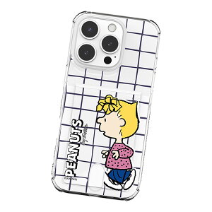 Snoopy Friends Run Pattern Card Clear Jelly s[ibc LN^[ J[h[ \tgP[X iPhone Air 17 Pro Max 16e 16 Plus 15 14 SE3 13 mini 12 SE2 8 7 X}z P[X Jo[ Peanuts Xk[s[ `[[ uE