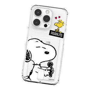 Snoopy Sing & Song Card Clear Jelly s[ibc LN^[ J[h[ \tgP[X iPhone Air 17 Pro Max 16e 16 Plus 15 14 SE3 13 mini 12 SE2 8 7 X}z P[X Jo[ Peanuts Xk[s[ `[[ uE E