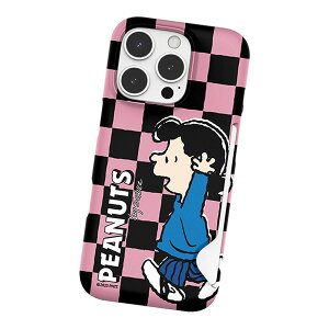 Snoopy Friends Run Pattern Card Hard s[ibc LN^[ J[h[ n[hP[X iPhone 16 Plus Pro Max 15 14 SE3 13 mini SE2 8 7 X}z P[X Jo[ Peanuts Xk[s[ EbhXgbN `[[ u