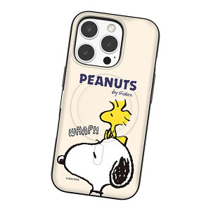 Snoopy Happy Time MagSafe Card Door Bumper �s�[�i�b�c �L�����N�^�[ �J�[�h���[ �o���p�[�P�[�X iPhone Air 17 Pro Max 16 Plus 15 �P�[�X �J�o�[ �X�}�z�P�[�X �X�}�z�J�o�[ Peanuts �X�k�[�s�[ �E�b�h�X�g�b�N �`
