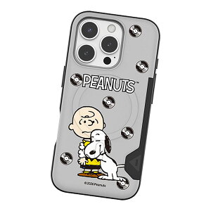 Vintage Snoopy Record Two Card Magnetic Bumper (MagSafe�݊�) �s�[�i�b�c �L�����N�^�[ �J�[�h���[ �o���p�[�P�[�X Galaxy S26 + Ultra S25 S24 �X�}�z �P�[�X �J�o�[ Peanuts �X�k�[�s�[ �E�b�h�X�g�b�N �`���[���[ 