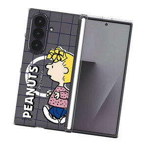 Snoopy Friends Run Pattern Z Fold Auto Hinge Magnetic Clear Hard (MagSafe�݊�) �s�[�i�b�c �L�����N�^�[ Z�t�H�[���h �I�[�g �q���W �}�O�l�`�b�N �n�[�h�P�[�X Galaxy Z Fold8 Ultra Fold7 Fold6 �E���g�� �X�}�z �P�[�X