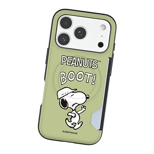 Vintage Snoopy Color Story Two Card Magnetic Bumper (MagSafe�݊�) �s�[�i�b�c �L�����N�^�[ �J�[�h���[ �o���p�[�P�[�X iPhone 18 Pro Max Air 17 16 Plus 15 �P�[�X �J�o�[ Peanuts ��l ���� ���g�� �V���v�� ������