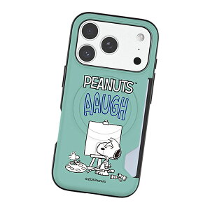Vintage Snoopy Color Story Two Card Magnetic Bumper (MagSafe�݊�) �s�[�i�b�c �L�����N�^�[ �J�[�h���[ �o���p�[�P�[�X iPhone 18 Pro Max Air 17 16 Plus 15 �P�[�X �J�o�[ Peanuts ��l ���� ���g�� �V���v�� ������