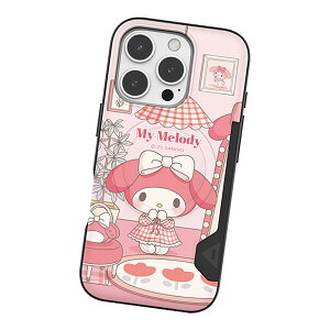 Sanrio Characters Room Tour Two Card Magnetic Bumper (MagSafe�݊�) �T�����I �L�����N�^�[ �J�[�h���[ �o���p�[�P�[�X Galaxy S25 Ultra S24 �X�}�z �P�[�X �J�o�[ �L�e�B ����� �}�C ���� �f�B �N���~ �|���|�� 