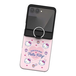Sanrio Characters Cutie Z Flip Auto Hinge Magnetic Card Door Bumper (MagSafe�݊�) �T�����I �L�����N�^�[ Z�t���b�v �q���W�ی� �}�O�l�`�b�N �J�[�h���[ �o���p�[�P�[�X Galaxy Z Flip7 �M�����N�V�[ �[�b�g �t���b