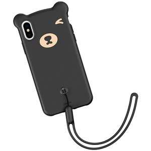Baseus Bear Silicone Case x[XAX LN^[ \tgP[X ACtH ACz iPhone XR 10r iPhoneXR iPhone10R e A X}z P[X Jo[ Xgbvz[ Xgbv nhXgb