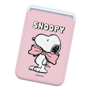 Snoopy Everyday MagSafe Slide Card Holder s[ibc LN^[ MagSafeΉ J[hP[X iPhone Air 17 Pro Max 16e 16 Plus 15 14 13 mini 12 vX v }bNX ~j AhCh }` Peanuts Xk[s[ E