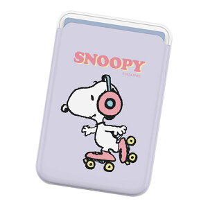 Snoopy Hobby MagSafe Slide Card Holder s[ibc LN^[ MagSafeΉ J[hP[X iPhone Air 17 Pro Max 16e 16 Plus 15 14 13 mini 12 vX v }bNX ~j AhCh }` Peanuts Xk[s[ Snoopy 