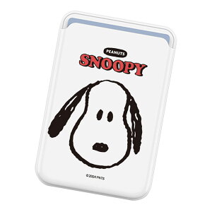 Snoopy Picnic MagSafe Slide Card Holder s[ibc LN^[ MagSafeΉ J[hP[X iPhone Air 17 Pro Max 16e 16 Plus 15 14 13 mini 12 vX v }bNX ~j AhCh }` Peanuts Xk[s[ Eb