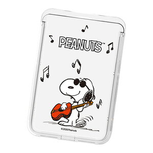 Vintage Snoopy Record Clear Magnetic Slide Card Case (MagSafe�݊�) �s�[�i�b�c �L�����N�^�[ �J�[�h�P�[�X �J�[�h�z���_�[ iPhone 17e Air 17 Pro Max 16e 16 Plus 15 14 13 mini 12 �v���X �v�� �}�b�N�X �~�j �A���h���C�h 
