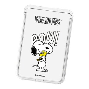 Vintage Snoopy Daily Clear Magnetic Slide Card Case (MagSafe�݊�) �s�[�i�b�c �L�����N�^�[ �J�[�h�P�[�X �J�[�h�z���_�[ iPhone 17e Air 17 Pro Max 16e 16 Plus 15 14 13 mini 12 �v���X �v�� �}�b�N�X �~�j �A���h���C�h 