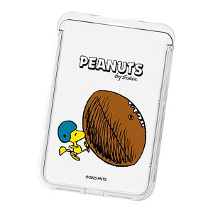 Snoopy Hobby Clear Magnetic Slide Card Case (MagSafe�݊�) �s�[�i�b�c �L�����N�^�[ �J�[�h�P�[�X �J�[�h�z���_�[ iPhone 17e Air 17 Pro Max 16e 16 Plus 15 14 13 mini 12 �v���X �v�� �}�b�N�X �~�j �A���h���C�h �}���`