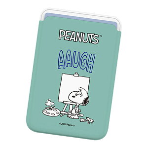 Vintage Snoopy Color Story Magnetic Slide Card Case (MagSafe�݊�) �s�[�i�b�c �L�����N�^�[ �J�[�h�P�[�X �J�[�h�z���_�[ iPhone 18 Pro Max 17e Air 17 16e 16 Plus 15 14 13 mini 12 �v���X �v�� �}�b�N�X �~�j �A���h���C