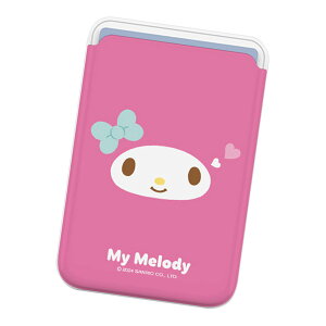 Sanrio Characters Face Magnetic Slide Card Case (MagSafe݊) TI LN^[ J[hP[X J[hz_[ iPhone Air 17 Pro Max 16e 16 Plus 15 14 13 mini 12 vX v }bNX ~j AhCh }` 