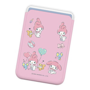 Sanrio Characters Shopping Magnetic Slide Card Case (MagSafe�݊�) �T�����I �L�����N�^�[ �J�[�h�P�[�X �J�[�h�z���_�[ iPhone Air 17 Pro Max 16e 16 Plus 15 14 13 mini 12 �v���X �v�� �}�b�N�X �~�j �A���h���C�h �}��