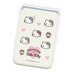 Sanrio Characters Lovely Pattern Magnetic Slide Card Case (MagSafe�݊�) �T�����I �L�����N�^�[ �J�[�h�P�[�X �J�[�h�z���_�[ iPhone Air 17 Pro Max 16e 16 Plus 15 14 13 mini 12 �v���X �v�� �}�b�N�X �~�j �A���h���C�h 