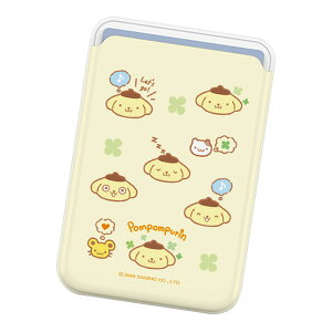 Sanrio Characters Lovely Pattern Magnetic Slide Card Case (MagSafe�݊�) �T�����I �L�����N�^�[ �J�[�h�P�[�X �J�[�h�z���_�[ iPhone Air 17 Pro Max 16e 16 Plus 15 14 13 mini 12 �v���X �v�� �}�b�N�X �~�j �A���h���C�h 