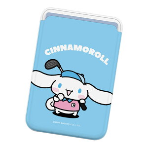 Sanrio Characters Golf MagSafe Slide Card Holder TI LN^[ MagSafeΉ J[hP[X iPhone Air 17 Pro Max 16e 16 Plus 15 14 13 mini 12 vX v }bNX ~j AhCh }` LeB }C 