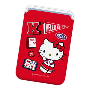 Sanrio Characters University Magnetic Slide Card Case (MagSafe݊) TI LN^[ J[hP[X J[hz_[ iPhone Air 17 Pro Max 16e 16 Plus 15 14 13 mini 12 vX v }bNX ~j AhCh }