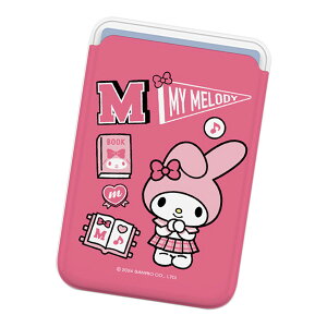 Sanrio Characters University Magnetic Slide Card Case (MagSafe݊) TI LN^[ J[hP[X J[hz_[ iPhone Air 17 Pro Max 16e 16 Plus 15 14 13 mini 12 vX v }bNX ~j AhCh }