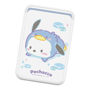 Sanrio Characters Ice Friends Magnetic Slide Card Case (MagSafe�݊�) �T�����I �L�����N�^�[ �J�[�h�P�[�X �J�[�h�z���_�[ iPhone Air 17 Pro Max 16e 16 Plus 15 14 13 mini 12 �v���X �v�� �}�b�N�X �~�j �A���h���C�h �}