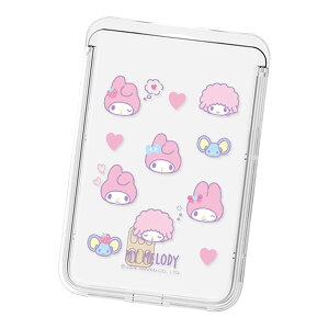 Sanrio Characters Lovely Pattern Clear Magnetic Slide Card Case (MagSafe݊) TI LN^[ J[hP[X J[hz_[ iPhone Air 17 Pro Max 16e 16 Plus 15 14 13 mini 12 vX v }bNX ~j AhC