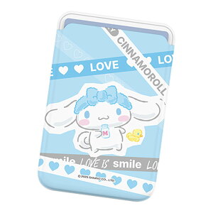 Sanrio Characters Love Line Magnetic Slide Card Case (MagSafe�݊�) �T�����I �L�����N�^�[ �J�[�h�P�[�X �J�[�h�z���_�[ iPhone Air 17 Pro Max 16e 16 Plus 15 14 13 mini 12 �v���X �v�� �}�b�N�X �~�j �A���h���C�h �}��