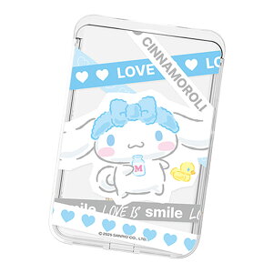Sanrio Characters Love Line Clear Magnetic Slide Card Case (MagSafe݊) TI LN^[ J[hP[X J[hz_[ iPhone Air 17 Pro Max 16e 16 Plus 15 14 13 mini 12 vX v }bNX ~j AhCh 