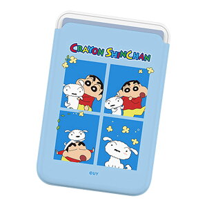 Crayon Shin-chan 4 Cuts MagSafe Slide Card Case N 񂿂 LN^[ MagSafeΉ J[hP[X iPhone 16 e 16 Plus Pro Max 15 14 13 mini 12 vX v }bNX ~j AhCh }`  