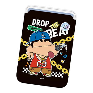 Crayon Shin-chan Hipster MagSafe Slide Card Case N 񂿂 LN^[ MagSafeΉ J[hP[X iPhone Air 17 Pro Max 16e 16 Plus 15 14 13 mini 12 vX v }bNX ~j AhCh }` 