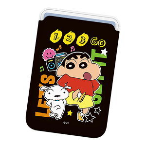 Crayon Shin-chan Hipster MagSafe Slide Card Case N 񂿂 LN^[ MagSafeΉ J[hP[X iPhone 16e 16 Plus Pro Max 15 14 13 mini 12 vX v }bNX ~j AhCh }`  