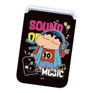 Crayon Shin-chan Hipster MagSafe Slide Card Case N 񂿂 LN^[ MagSafeΉ J[hP[X iPhone Air 17 Pro Max 16e 16 Plus 15 14 13 mini 12 vX v }bNX ~j AhCh }` 