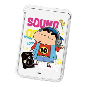 Crayon Shin-chan Hipster Clear MagSafe Slide Card Case N 񂿂 LN^[ MagSafeΉ J[hP[X iPhone Air 17 Pro Max 16e 16 Plus 15 14 13 mini 12 vX v }bNX ~j AhCh }` 