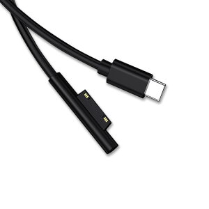 Surface Pro P[u USB-C [dP[u PVC iC҂ PD[d type C }CN\tg Surface Pro 6/ Pro 5/ Pro 4/ Pro 3/ Surface Go/Surface Book/Surface LaptopΉ Type-C 1.5M PVCP[u iCP[u 