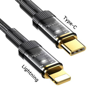 1m P[u TypeC to TypeC 100W 5A / Type-C to Lightning 25W [dP[u iC ҂ ^CvC CgjO [q ϋv iC҂ X}z ^ubg [d R[h