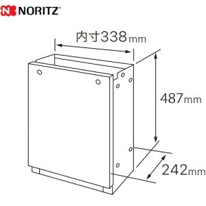 [D47 450] u D47 m[c KX핔 iR[hF0702454 TCY:W338×D242×H487mm Ή@FGH-1210W6HAGH-1210W GQzCg yz