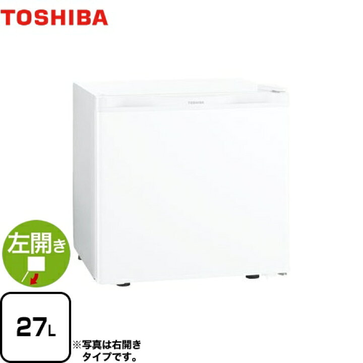 楽天市場】[GR-HB30PAL-WU] 東芝 冷蔵庫 左開きタイプ 容量27L 1ドア 